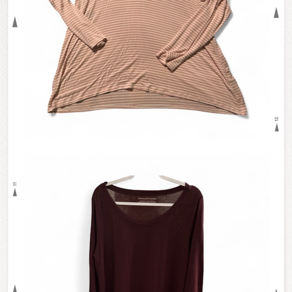Women’s 2X cute shirts, Joe boxer and westbound woman